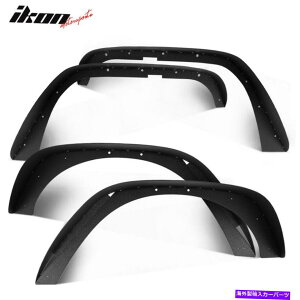 }bhK[h 2019-2020W[vO[JLtbgX^C4PCStF_[tAveN^[ Fits 2019-2020 Jeep Wrangler JL Flat Style 4PCS Fender Flares Wheel Protector