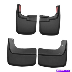 }bhK[h nXL[Ci[ubNtg/AMYDK[hF350fAAzC[p Husky Liners Black Front/Rear Thermoplastic Mud Guards for F350 Dual Rear Wheels