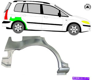 }bhK[h zC[Xbȟpl}bhK[h/}c_vA1999-2005̉E Wheel Thread Replacement Panel Mudguard/Right for Mazda Premacy 1999-2005