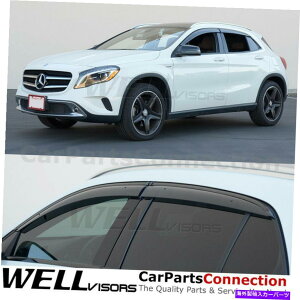 EBhEoCU[ WellvisorsEBhEoCU[2015-2020 MB GLA-Class X156TChftN^[BLK WellVisors Window Visors 2015-2020 MB GLA-Class X156 Side Deflectors Blk