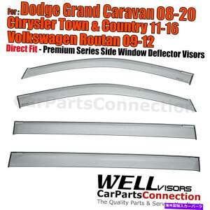 EBhEoCU[ WellvisorsEBhEoCU[08-20OhLo11-16^EJg[09-12[^ Wellvisors Window Visors 08-20 Grand Caravan 11-16 Town & Country 09-12 Routan