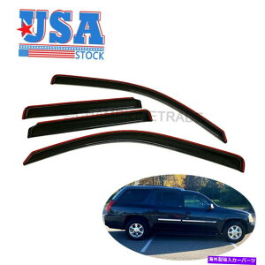 �E�B���h�E�o�C�U�[ 2002�N����2006�N��GMC Envoy XL�̂��߂̕č��̃`�����l���E�B���h�E�o�C�U�[Sun Vent Rain Guard US IN-CHANNEL Window Visors Sun Vent Rain Guard For 2002-2006 GMC Envoy XL�y���s�A���i�z