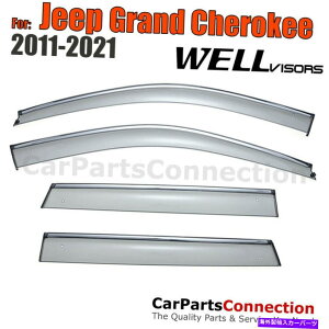 EBhEoCU[ Jeep Grand Cherokee Side DeflectorsWellvisorsEBhEoCU[11-21 WellVisors Window Visors 11-21 For Jeep Grand Cherokee Side Deflectors