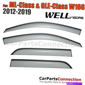 EBhEoCU[ Wellvisors Window Viders 12-19 MB MLNXW166ToCU[fBtN^[ WellVisors Window Visors 12-19 MB ML-Class W166 Sun Visors Deflectors