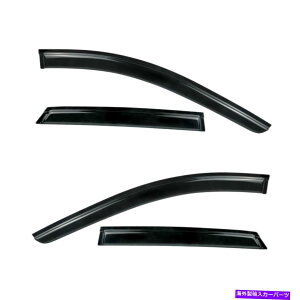 EBhEoCU[ EBhEoCU[ftN^[tBbg2010-2016LfbNSRX 4hAxgVF[hCK[h Window Visor Deflector fit 2010-2016 Cadillac SRX 4 Door Vent Shade Rain Guard