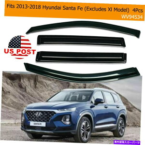 �E�B���h�E�o�C�U�[ Auto Ventshade 94534�T�C�h�E�B���h�E�f�t���N�^�[�o�C�U�[AVS for Hyundai Sante FE 13-18 Auto VENTSHADE 94534 Side Window Deflector Visors AVS for Hyundai Sante Fe 13-18�y���s�A���i�z