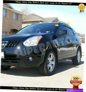 EBhEoCU[ 2008-2013̓Y[OAEg`lEBhEfBtN^[CoCU[09 10 11 12 For 2008-2013 Nissan Rogue Out-Channel Window Deflectors Rain Visors 09 10 11 12
