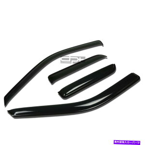 EBhEoCU[ tBbg09-14 RAMX[p[/GNX[gF̑oCU[/̒ExgCK[h Fit 09-14 Ram Super/Ext Smoke Tint Window Visor/Wind Deflector Vent Rain Guard