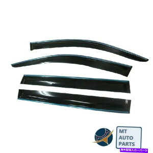 �E�B���h�E�o�C�U�[ Chrome Trim Side Window Viders Guard Vent Deflectors for Toyota Sienna 2021- Chrome Trim Side Window Visors Guard Vent Deflectors For Toyota Sienna 2021-