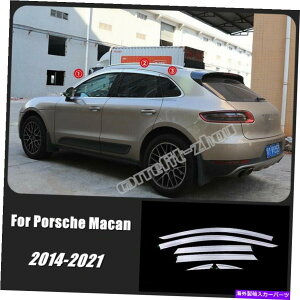 EBhEoCU[ |VF}J2014-2021EBhEoCU[xgftN^[TCK[hV[h6x For Porsche Macan 2014-2021 Window Visor Vent Deflector Sun Rain Guard Shield 6X