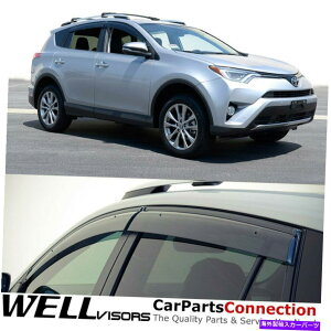EBhEoCU[ g^RAV4TChfBtN^[defllectorŝ߂WellvisorsEBhEoCU[13-18 WellVisors Window Visors 13-18 For Toyota RAV4 Side Deflectors Deflectors