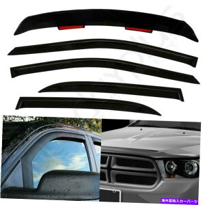 EBhEoCU[ 03-07z_AR[hZ_4hAR{pbN4 PCe[vIoCU[ƃoOV[h For 03-07 Honda Accord Sedan 4-Door Combo Pack 4 Pc Tape-On Visors & Bug Shield