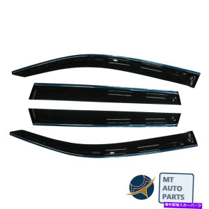 �E�B���h�E�o�C�U�[ �N�����g�����T�C�h�E�B���h�E�o�C�U�[�K�[�h�g���^RAV4 2019-2021 Chrome Trim Side Window Visors Guard Vent For Toyota Rav4 2019-2021