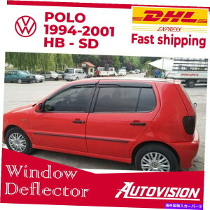 EBhEoCU[ tHNX[Q|6N HB SDEBhEoCU[CK[hoCU[̎Ԃ̑ftN^[ Car Window Deflector for Volkswagen Polo 6N HB SD Window Visor Rain Guard Visor