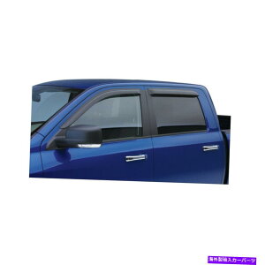 EBhEoCU[ EGR 4PCtgAEBhEoCU[ - 15-17 F-150643491̋iIX[N EGR 4pc Front&Rear Window Visor- Tape on- Smoke for 15-17 F-150 # 643491