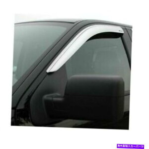 �E�B���h�E�o�C�U�[ �X�^���s�[�h6445-8�t�����g�N�����e�[�v�I���Y�E�B���h�E�o�C�U�[�̃^�C�^��XD�X�^���_�[�h Stampede 6445-8 Front Chrome Tape-Onz Window Visors for Titan XD Standard