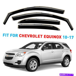 �E�B���h�E�o�C�U�[ 2010�N����2017�N�̃V�{���[equinox�̃T�����C���o�C�U�[�E�B���h���C���K�[�h Sun Rain Visors Wind Rain Guards for 2010-2017 Chevy Equinox�y���s�A���i�z