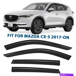 EBhEoCU[ 2017-2022}c_CX-5Ӄv[t̃CK[hC҃VF[h Rain Guards Vent Visors Shade for 2017-2022 Mazda CX-5 SHATTERPROOF