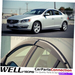 EBhEoCU[ Wellvisors Window Viders 11-18 for Volvo S60TChfBtN^[E WellVisors Window Visors 11-18 For Volvo S60 Side Deflectors Deflectors