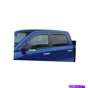 EBhEoCU[ 05-15YteBÃ`lX[N4PCtgAEGREBhEoCU[ EGR Window Visors In Channel Smoke 4pc Front Rear for 05-15 Nissan Frontier