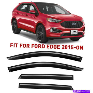 EBhEoCU[ 2015-2022tH[hGbWVb^[v[t̃CK[h̊C҃VF[h Rain Guards Vent Visors Shade for 2015-2022 Ford Edge SHATTERPROOF