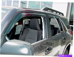 EBhEoCU[ 2010N2019Ñg^4runner̃e[vIxgoCU[ Tape-On Vent Visors for 2010 - 2019 Toyota 4Runner