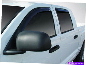 EBhEoCU[ 2005N2009N̎OHN҂̃`lC In-Channel Vent Visors for 2005 - 2009 Mitsubishi Raider
