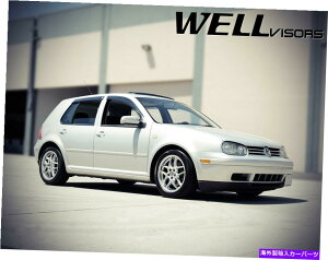 EBhEoCU[ tBbg99-05 VW MK4St5hAnb`obNEFrXX[NNbvIEBhEoCU[ Fit 99-05 VW MK4 Golf 5 Doors Hatchback WellVisors Smoke Clip-On Window Visors