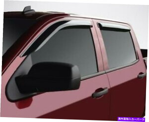 �E�B���h�E�o�C�U�[ 2015�N����2019�N�̃V�{���[�V���o���[�h2500/3500�N���[�L���u�̃e�[�v�I���x���g�o�C�U�[ Tape-On Vent Visors for 2015 - 2019 Chevy Silverado 2500/3500 Crew Cab�y���s�A���i�z