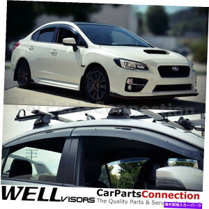 EBhEoCU[ subaru wrx sti side deflector̂߂WellvisorsEBhEoCU[15-21 WellVisors Window Visors 15-21 For Subaru WRX STI Side Deflectors