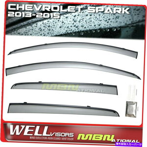 EBhEoCU[ Wellvisors Rain Sun Wind Deflectors Chevy Spark 13-15EBhEoCU[ubN Wellvisors Rain Sun Wind Deflectors Chevy Spark 13-15 Window Visors Black