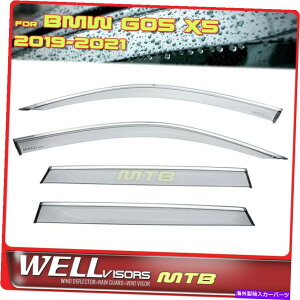 EBhEoCU[ BMW 2019-2022 G05 X5WellVisors Chrome Trim Side Window Viders WellVisors Chrome Trim Side Window Visors For BMW 2019-2022 G05 X5