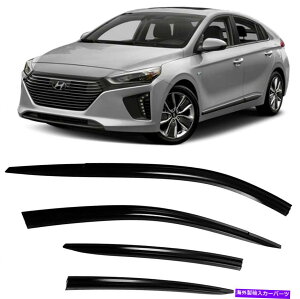 EBhEoCU[ JSPEBhECK[hq_CCICIN2017-22͔d@vent vidershade JSP Window Rain Guard Hyundai Ioniq 2017-22 Wind Deflector Vent Visor Ventshade