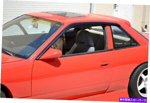 �E�B���h�E�o�C�U�[ HIC USA 1989?1994 240 SX S13�N�[�y�E�B���h�E�o�C�U�[�x���g�V�F�[�h���C���K�[�h HIC USA 1989 to 1994 240 sx s13 coupe window visor vent shade Rain Guard�y���s�A���i�z