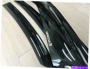 EBhEoCU[ }c_3nb`obÑEBhEoCU[2019-2021TK[hCftN^[xgVF[h window visor for MAZDA 3 hatchback 2019-2021 sun guard rain deflector vent shade