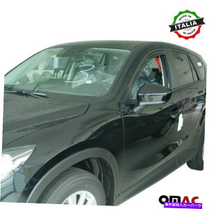 EBhEoCU[ EBhEoCU[xgTVF[hCK[h2PCStBbg}c_CX-5 2012-2016 Window Visor Vent Sun Shade Rain Guard 2pcs Fits Mazda CX-5 2012-2016