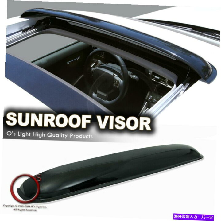 38" Moonroof Visor Window Top Sunroof Wind Deflector Rain Guard - Foto 6