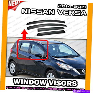 EBhEoCU[ Y2014̃EBhEoCU[2019 Versa Note / Deflector Rain Guardxg WINDOW VISORS for Nissan 2014  2019 Versa Note / DEFLECTOR RAIN GUARD VENT