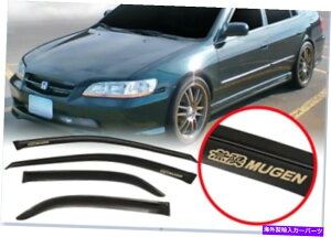 EBhEoCU[ 98-02z_AR[hZ_EBhEoCU[K[hftN^[CxgVF[h For 98-02 Honda Accord Sedan Window Visor Guard Deflector Rain Vent Shade
