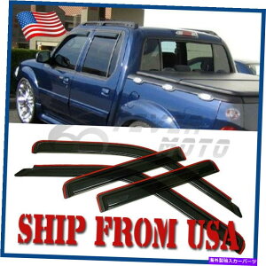 �E�B���h�E�o�C�U�[ 1991�N����2001�N�Ƀ`�����l���t�B�b�g�t�H�[�h�G�N�X�v���[���[�E�B���h�E�o�C�U�[�T���x���g�V�F�[�h�E�B���h�K�[�h IN-CHANNEL Fit 1991-2001 Ford Explorer Window Visors Sun Vent Shad