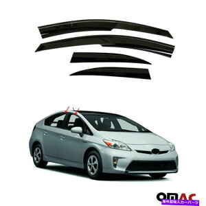 EBhEoCU[ EBhEoCU[xgTVF[hCK[h4PCStBbgg^vEX2012-2015 Window Visor Vent Sun Shade Rain Guard 4pcs Fits Toyota Prius 2012-2015