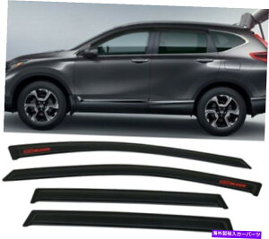 EBhEoCU[ 17-22z_CRV 4DREBhEoCU[CK[hVF[hftN^[XX^Cxg For 17-22 Honda CRV 4Dr Window Visor Rain Guard Shade Deflector Slim Style Vent