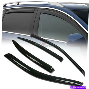 ウィンドウバイザー 00-03 Maxima A33 4pc Smoke Tint Window Visorシェード/ベント風/雨の脱膜 FOR 00-03 MAXIMA A33 4PC SMOKE TINT WINDOW VISOR SHADE/VENT WIND/RAIN DEFLECTOR