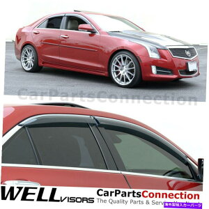 EBhEoCU[ Wellvisors Window Viders 13-18 Cadillac ATSZ_ToCU[fBtN^[ WellVisors Window Visors 13-18 For Cadillac ATS Sedan Sun Visors Deflectors
