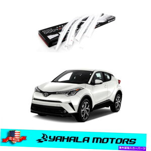 EBhEoCU[ TChEBhETxgoCU[CK[h2017-2022g^CH-R̃_tN^[ Side Window Sun Vent Visor Rain Guards Deflectors for 2017-2022 Toyota CH-R