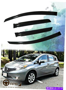 EBhEoCU[ Ŷ߂Versa Note E12 14-19EBhEoCU[K[hxgftN^[ For Nissan Versa Note E12 14-19 Window Visors Guard Vent Deflector