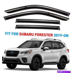 EBhEoCU[ CK[h́A2019-2022XotHX^[̃VF[hVF[h Rain Guards Vent Visors Shade for 2019-2022 Subaru Forester