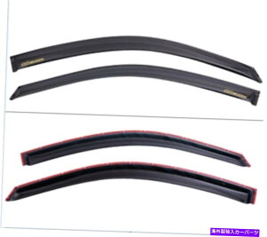 EBhEoCU[ 08-12̃z_AR[hN[yEBhEoCU[X[NF̃CTxgVF[hK[h For 08-12 Honda Accord Coupe Window Visor Smoke Tinted Rain Sun Vent Shade Guard