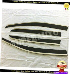 EBhEoCU[ 2016-17 LEXUS RX350 RX450HX[NFtEBhEoCU[w/ Chrome For 2016-17 LEXUS RX350 RX450H SMOKED TINTED WINDOW VISOR W/ CHROME