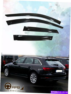 EBhEoCU[ AEfBA4 16-18 B9 Allroad 5DftN^[EBhEoCU[K[hxgVCV[hp For Audi A4 16-18 B9 Allroad 5D Deflector Window Visor Guard Vent Weather Shield